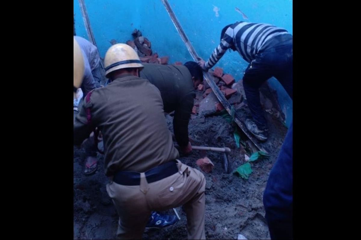 Four killed as building collapses in Delhi’s Bhajanpura area, rescue work underway