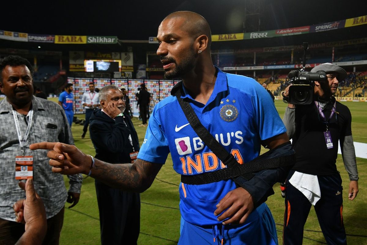 Shikhar Dhawan ruled out of New Zealand T20Is due to shoulder injury