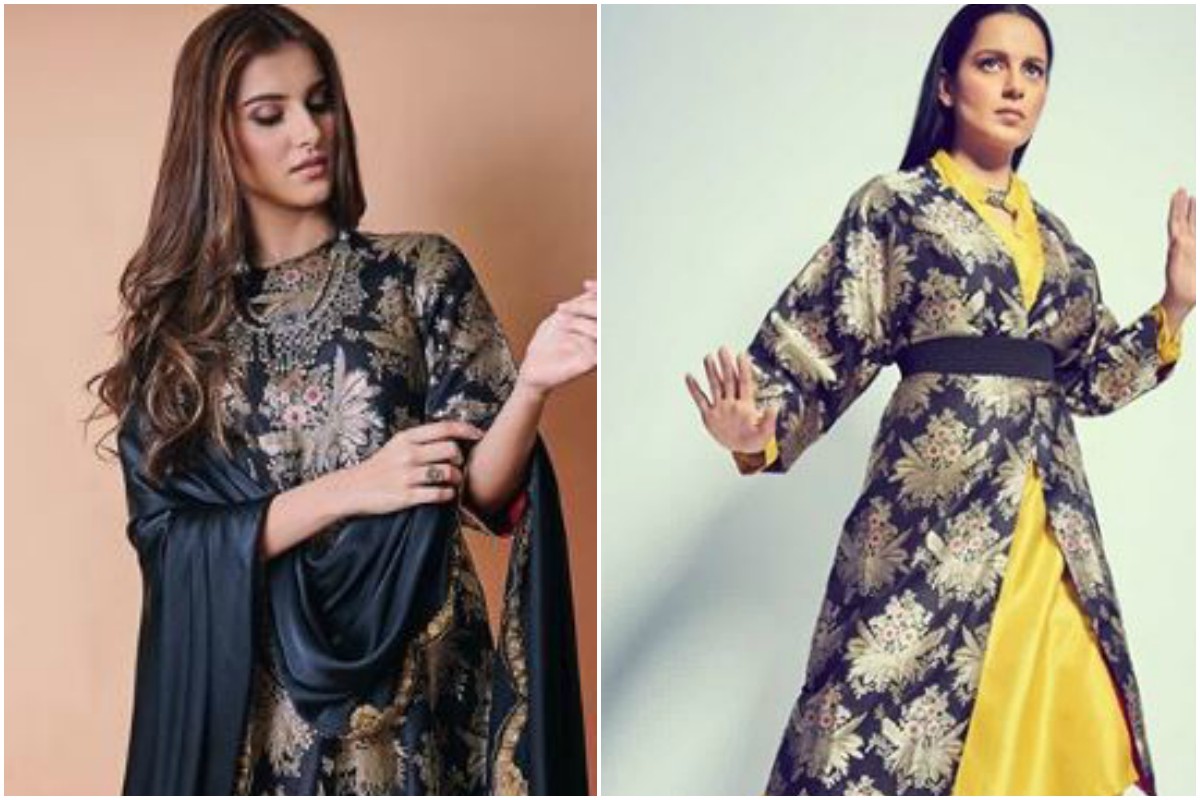 Kangana Ranaut vs Tara Sutaria, who carried brocade print better?