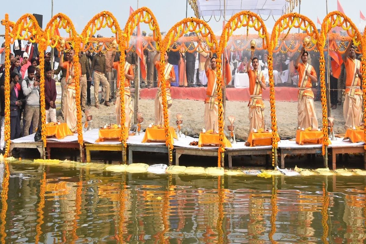 Yogi Adityanath flags off five-day ‘Ganga Yatra’ from Bijnor culminating in Kanpur