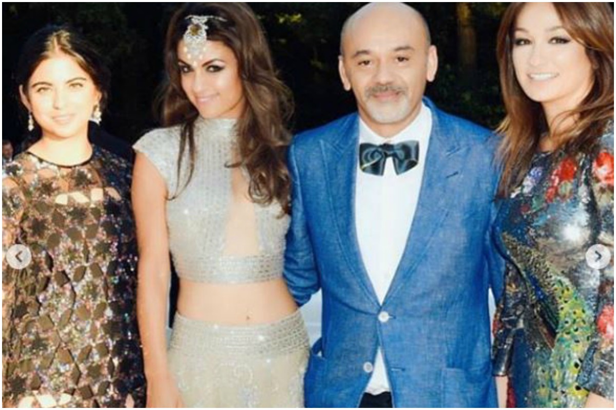 Isha Ambani slays in all-black ensemble at French designer’s birthday party
