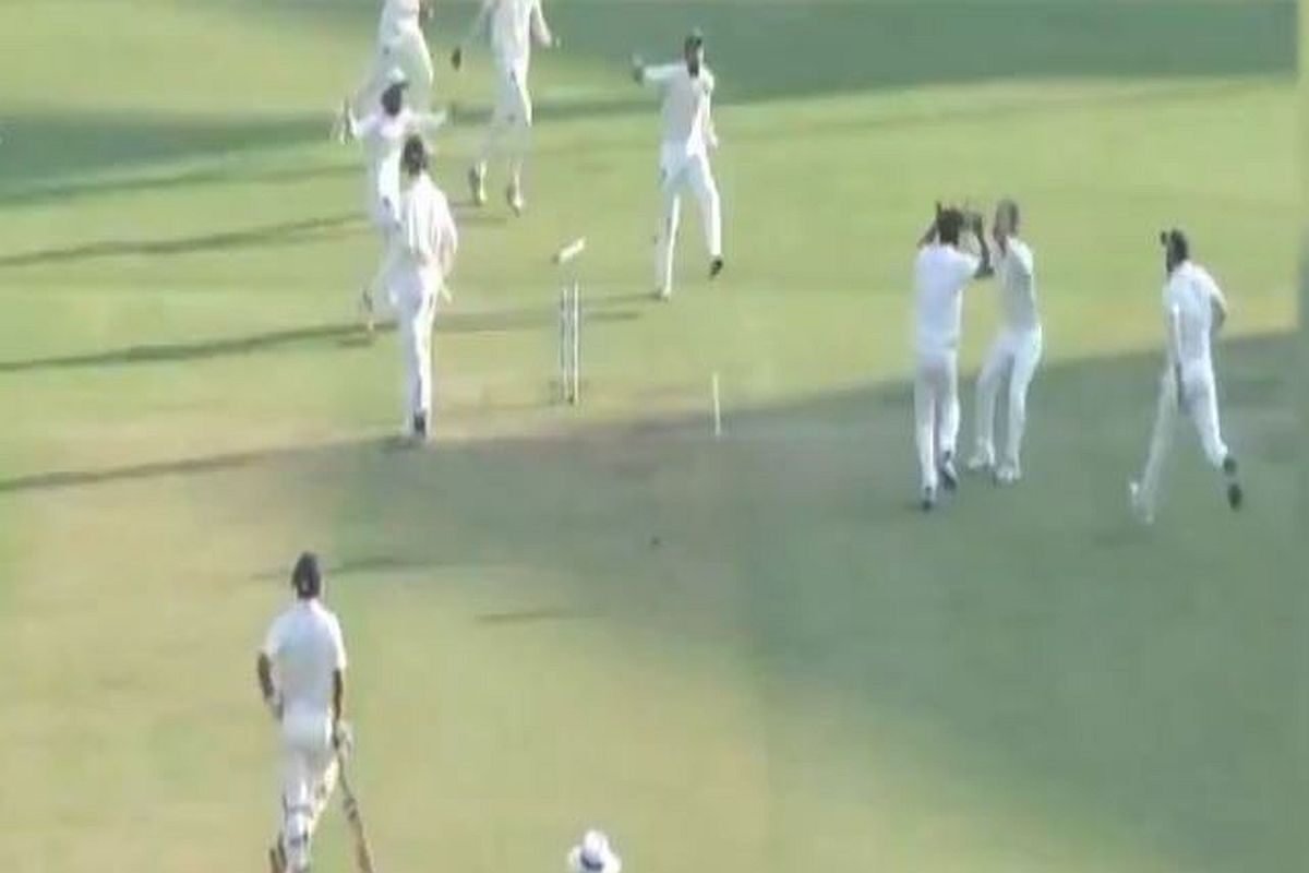 WATCH | Madhya Pradesh bowler becomes 1st cricketer to take hat-trick in opening over on first-class debut