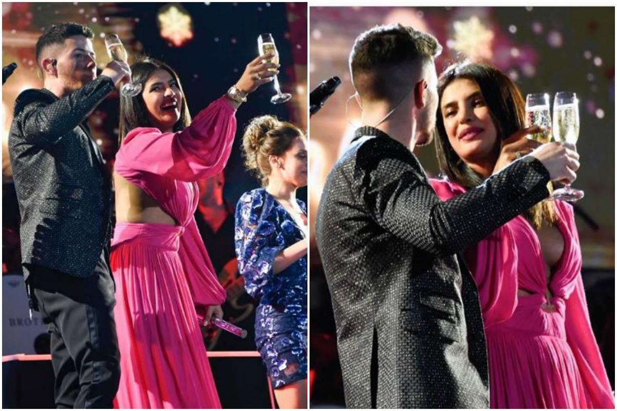 Priyanka Chopra’s midnight kiss in backless dress steals the show; check out now