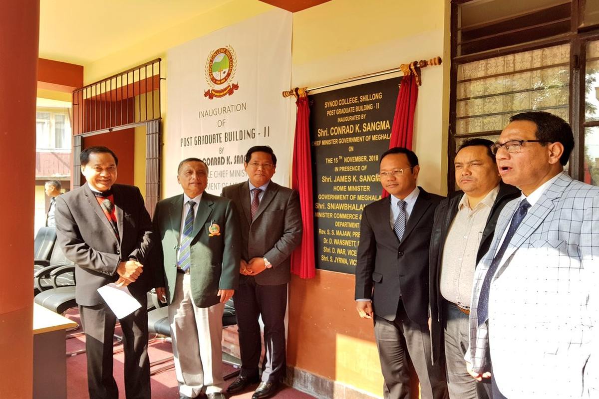 Meghalaya home minister confronts journalist outside his office, after avoiding questions