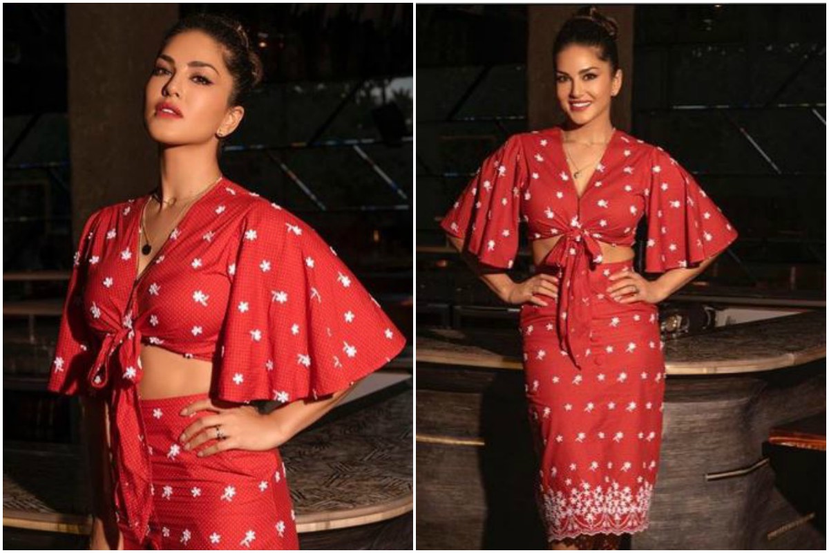 Sunny Leone’s butterfly look is too hot to handle