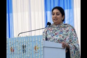 Sack the leader if you have courage: Smriti Irani dares Congress to dismiss K R Ramesh Kumar from party over “rape” remark