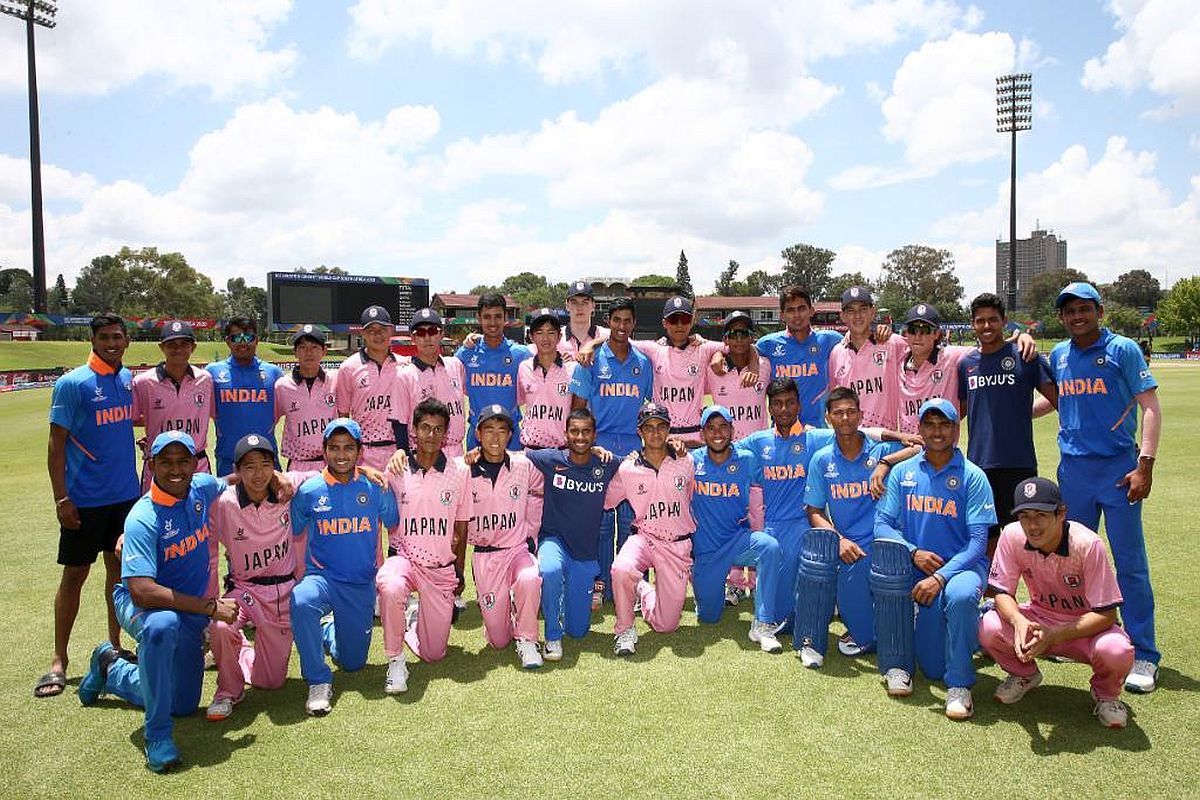 ICC U19 World Cup: Indian colts win hearts with touching gesture after beating Japan