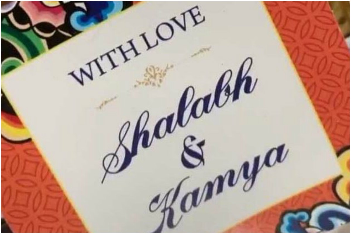 Kamya Panjabi shares glimpse of her wedding card with Shalabh Dang