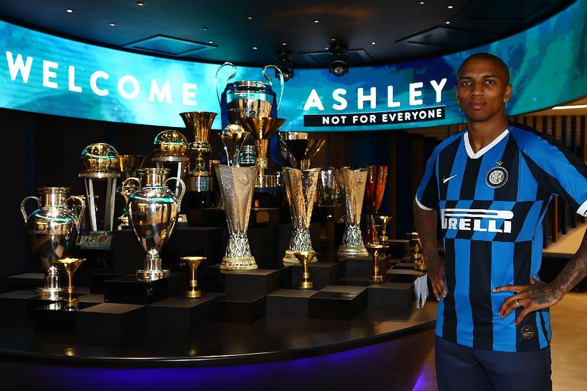 Manchester United defender Ashley Young joins Inter Milan on six-month deal