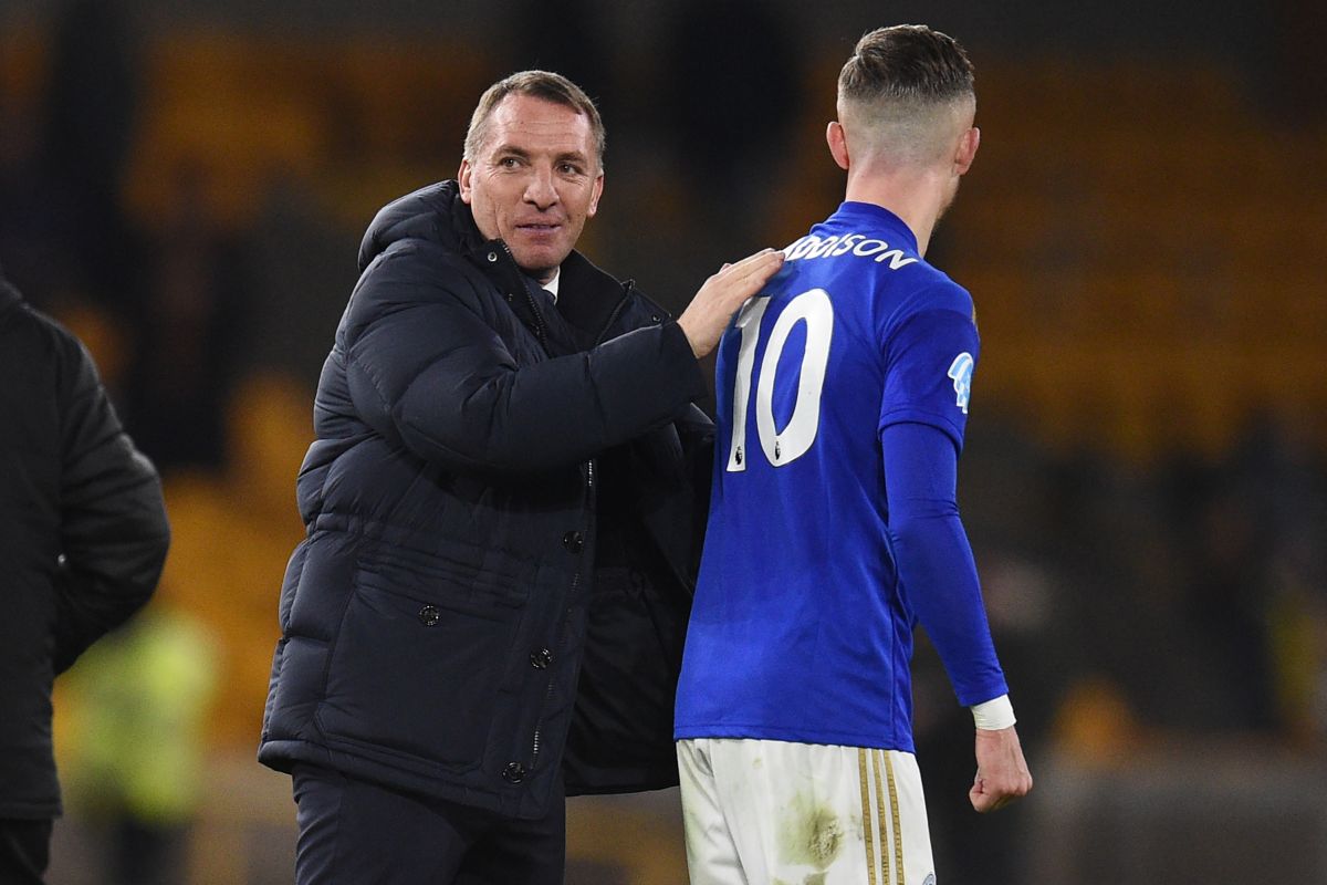 We showed great courage: Brendan Rodgers after 10-man Leicester City hold Wolves to draw