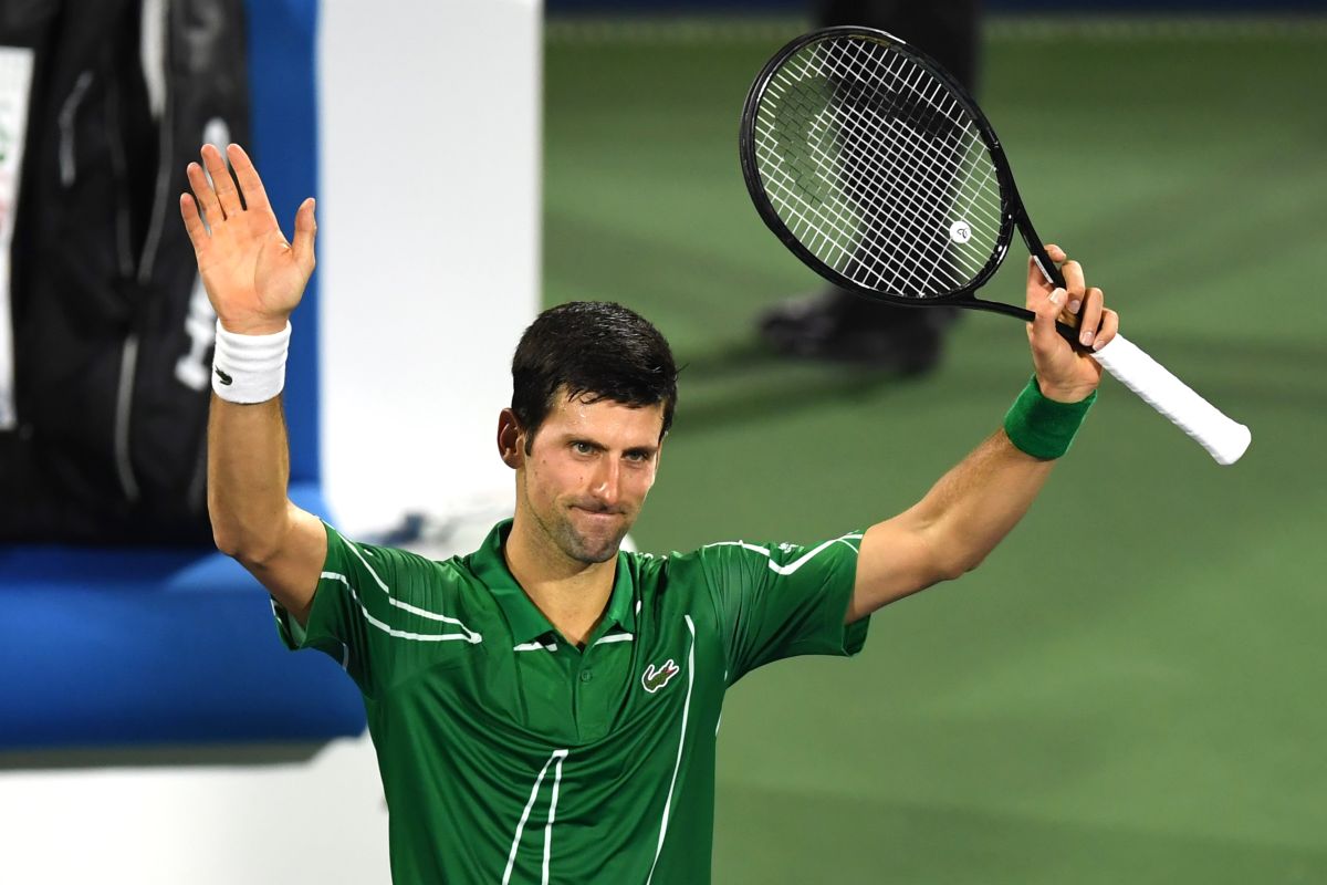 Novak Djokovic eases into second round of Dubai Championships
