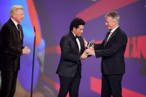Sachin Tendulkar wins Laureus Sporting Moment Award for 2011 World Cup triumph