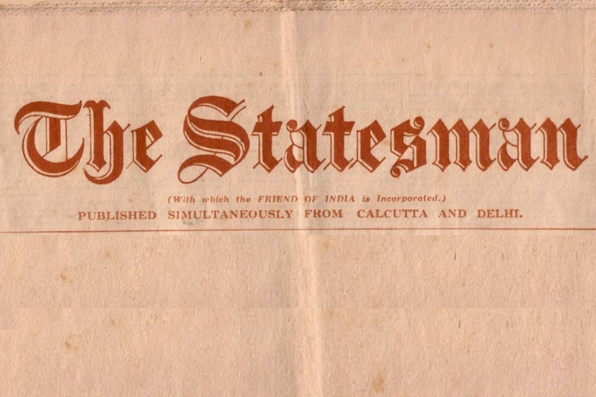 Statesman 100 Years Ago