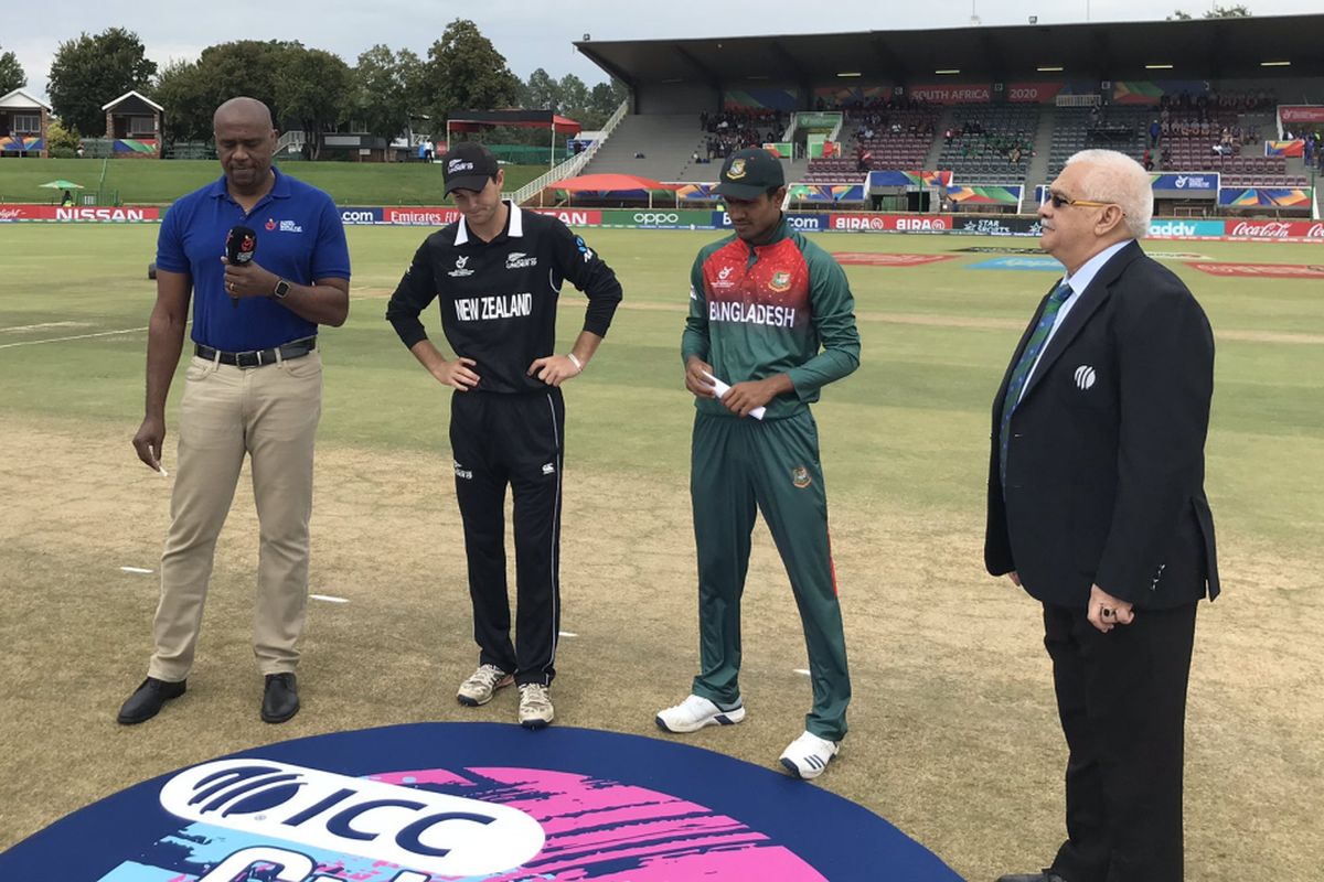 ICC U-19 World Cup 2020: Bangladesh opt to bowl against New Zealand in semifinal