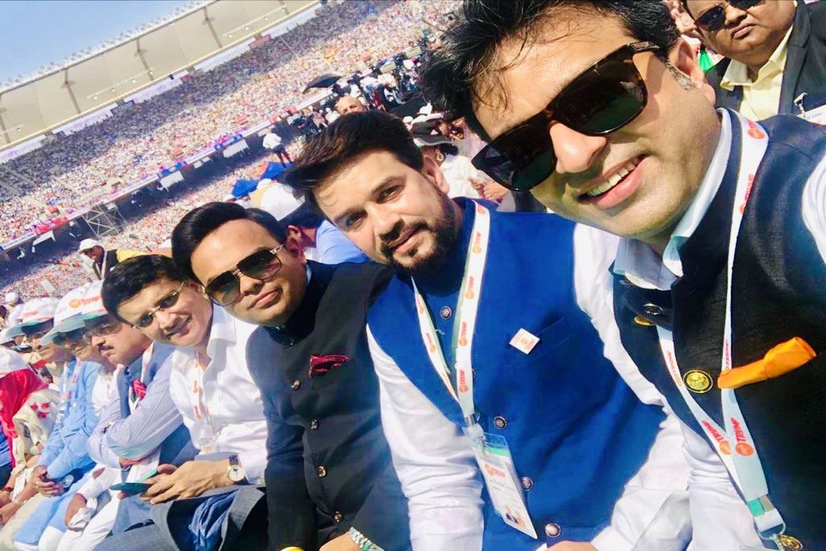 Sourav Ganguly, Jay Shah attend ‘Namaste Trump’ event at world’s largest cricket stadium