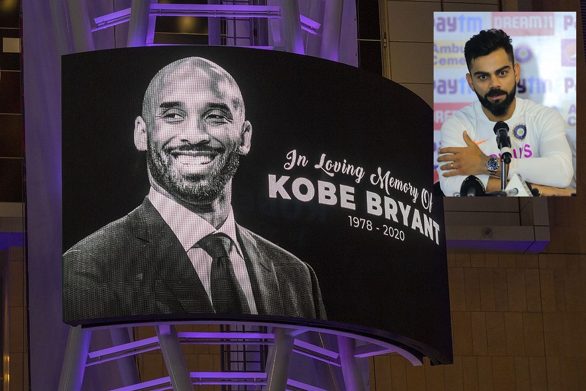 ‘When someone passes away like that, it puts things in perspective,’ says Virat Kohli on Kobe Bryant