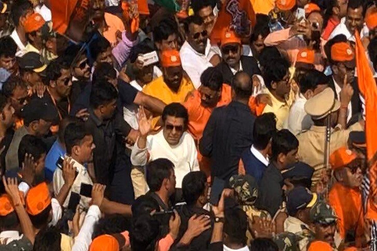 Raj Thackeray leads mega rally to oust infiltrators, questions Muslims protesting against CAA