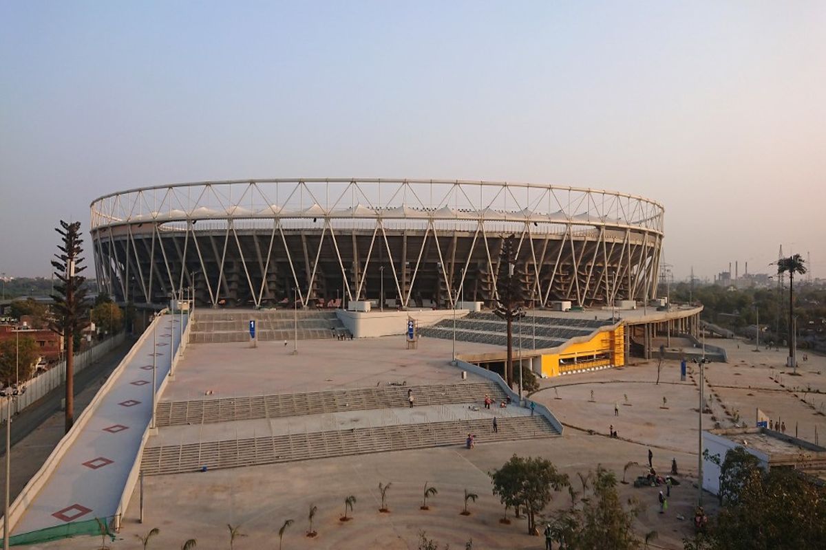 BCCI shares bird’s eye view of world’s largest cricket stadium