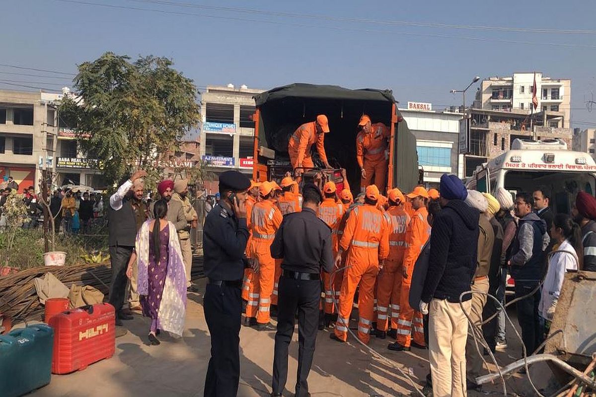 Building collapses in Punjab’s Mohali, many feared trapped; rescue ops on