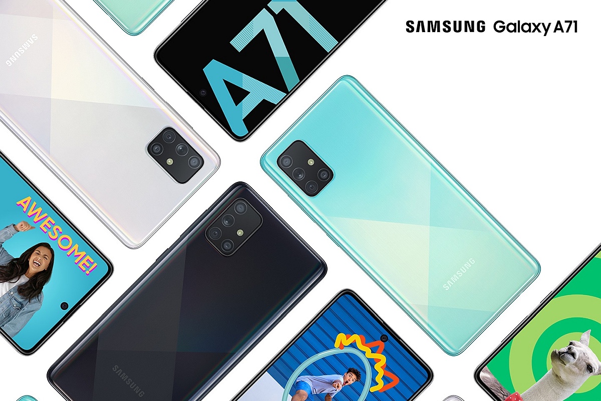Samsung Galaxy A71 set to launch in India on Wednesday