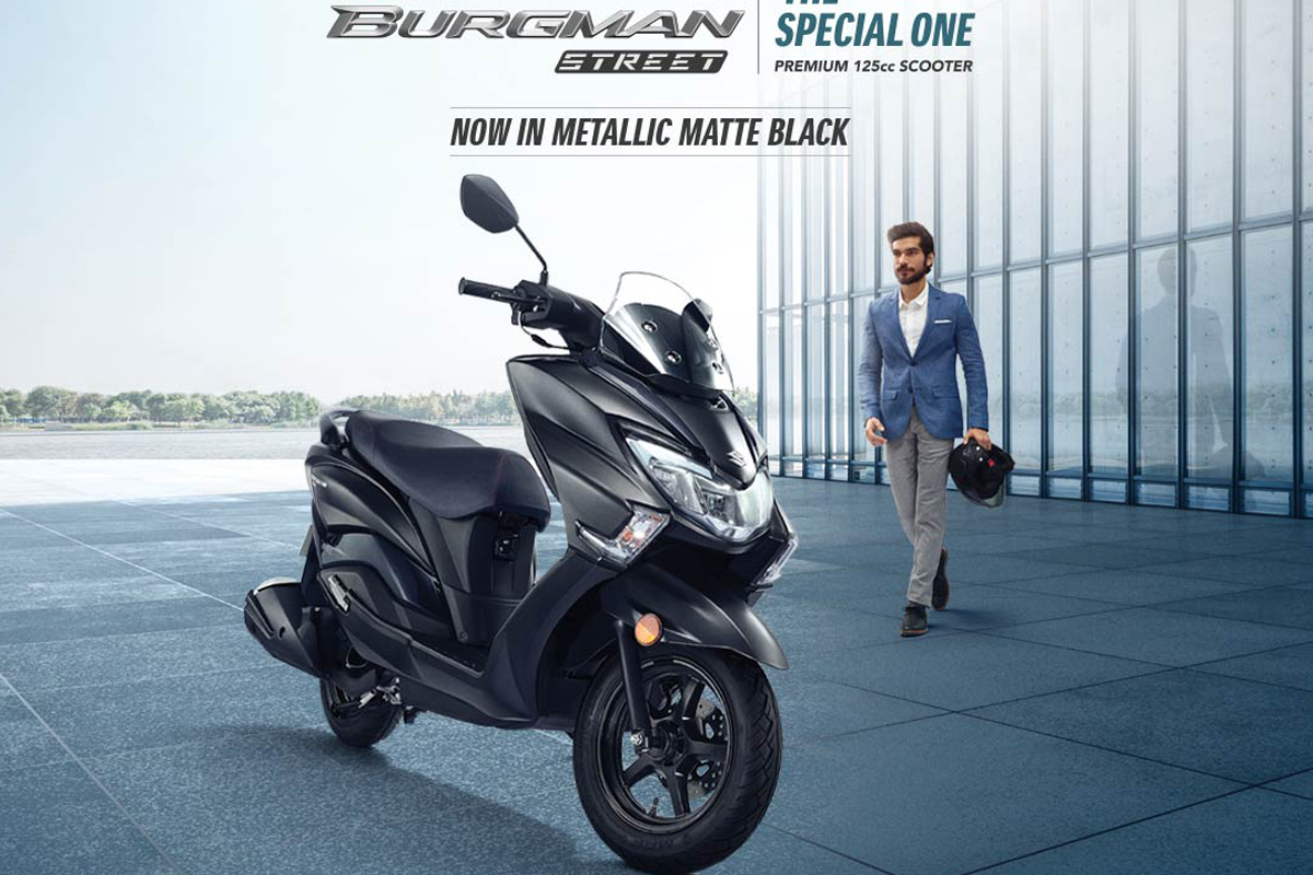 Suzuki Burgman Street 125 BS6 launches in India at Rs 77,900