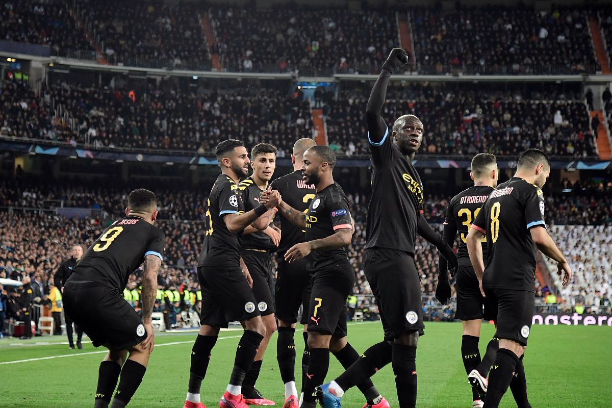 UEFA Champions League Manchester City rally to stun Real Madrid for first time