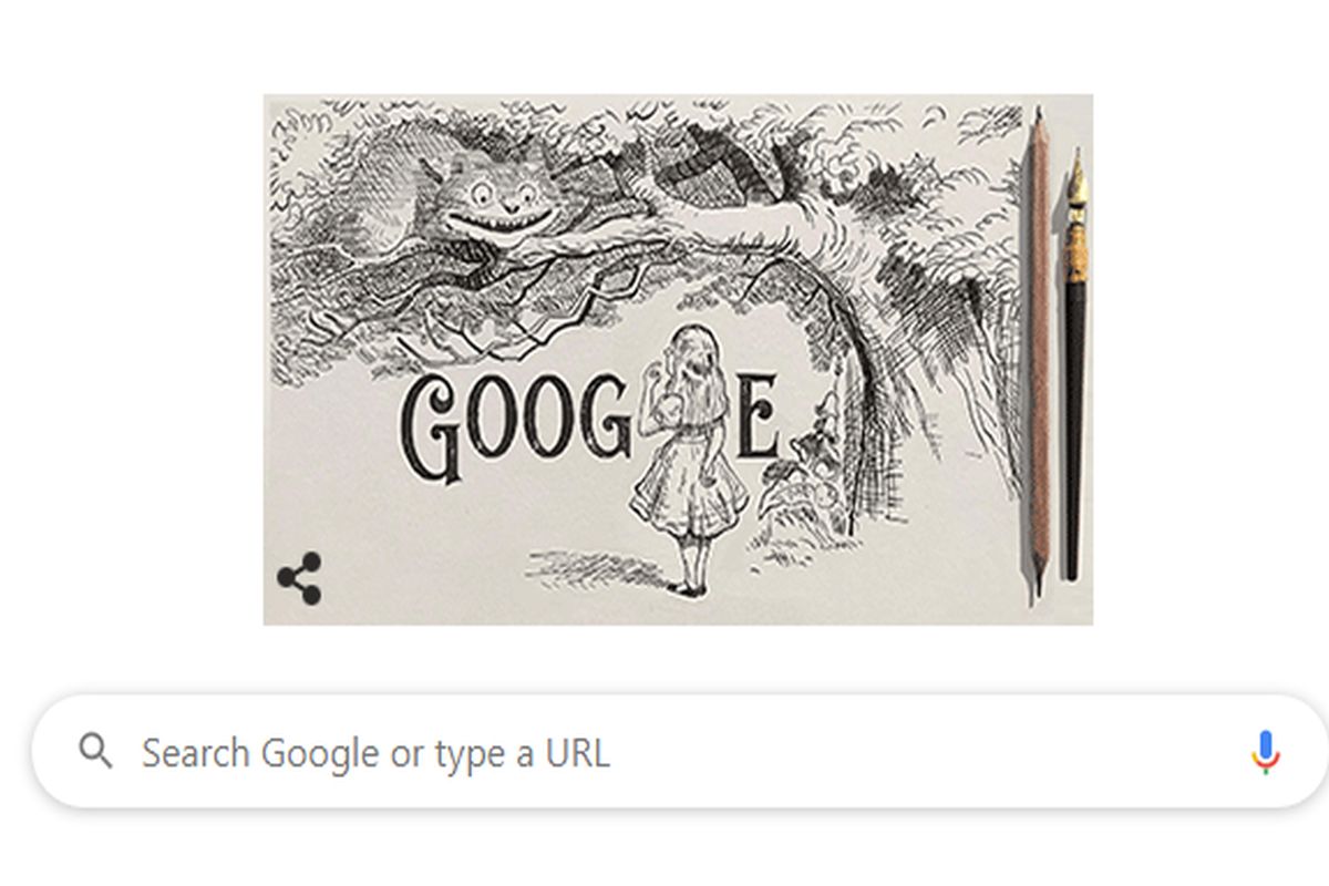 Google honours illustrator Sir John Tenniel on his 200th birth anniversary with doodle