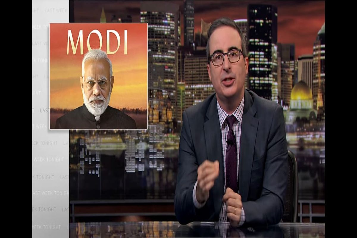 Hotstar blocks recent episode of Last Week Tonight with John Oliver for being critical of PM Modi