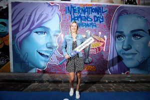 Ellyse Perry unveils mural celebrating ICC Women’s T20 World Cup 2020