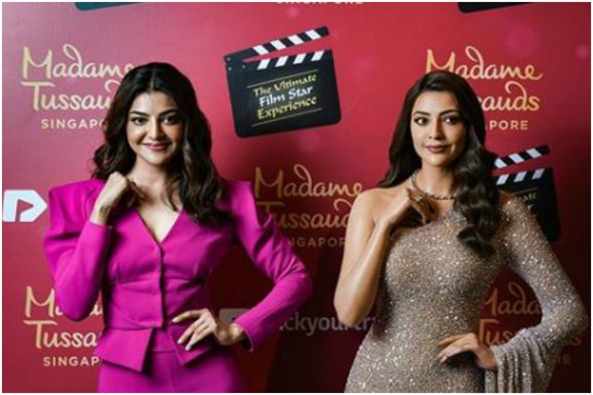 Kajal Aggarwal becomes first South Indian actress to have Madame Tussauds’ wax statue