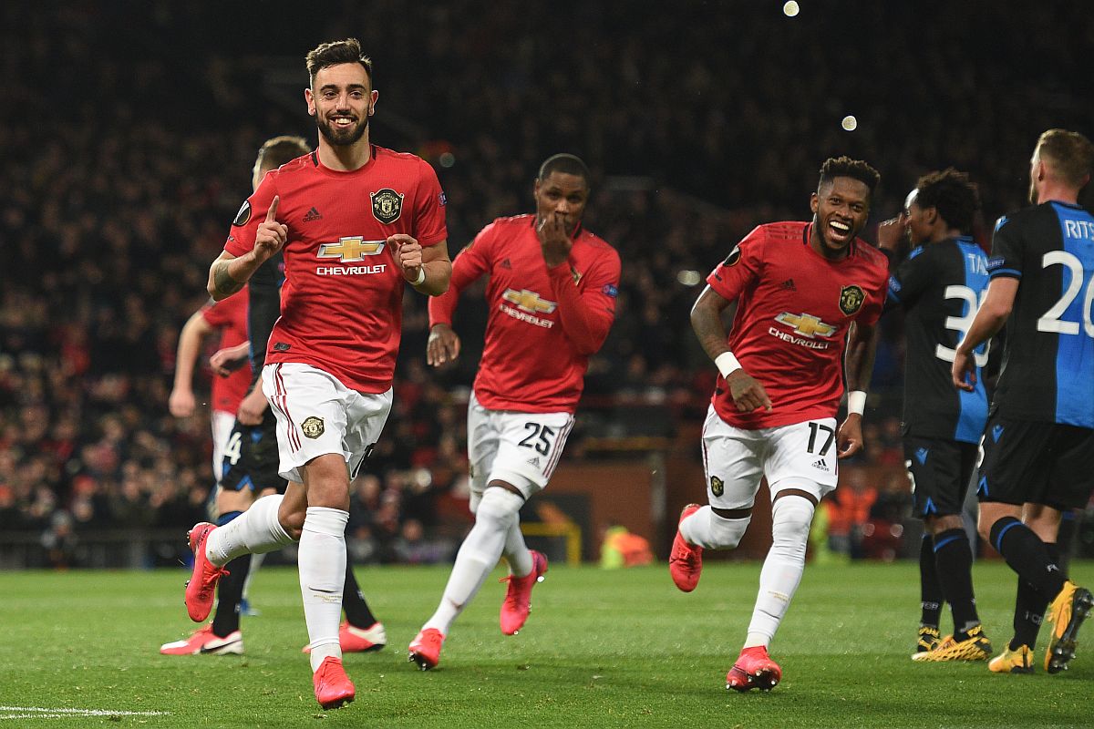 Europa League: Manchester United cruise to Round of 16 after thrashing Club Brugge 5-0