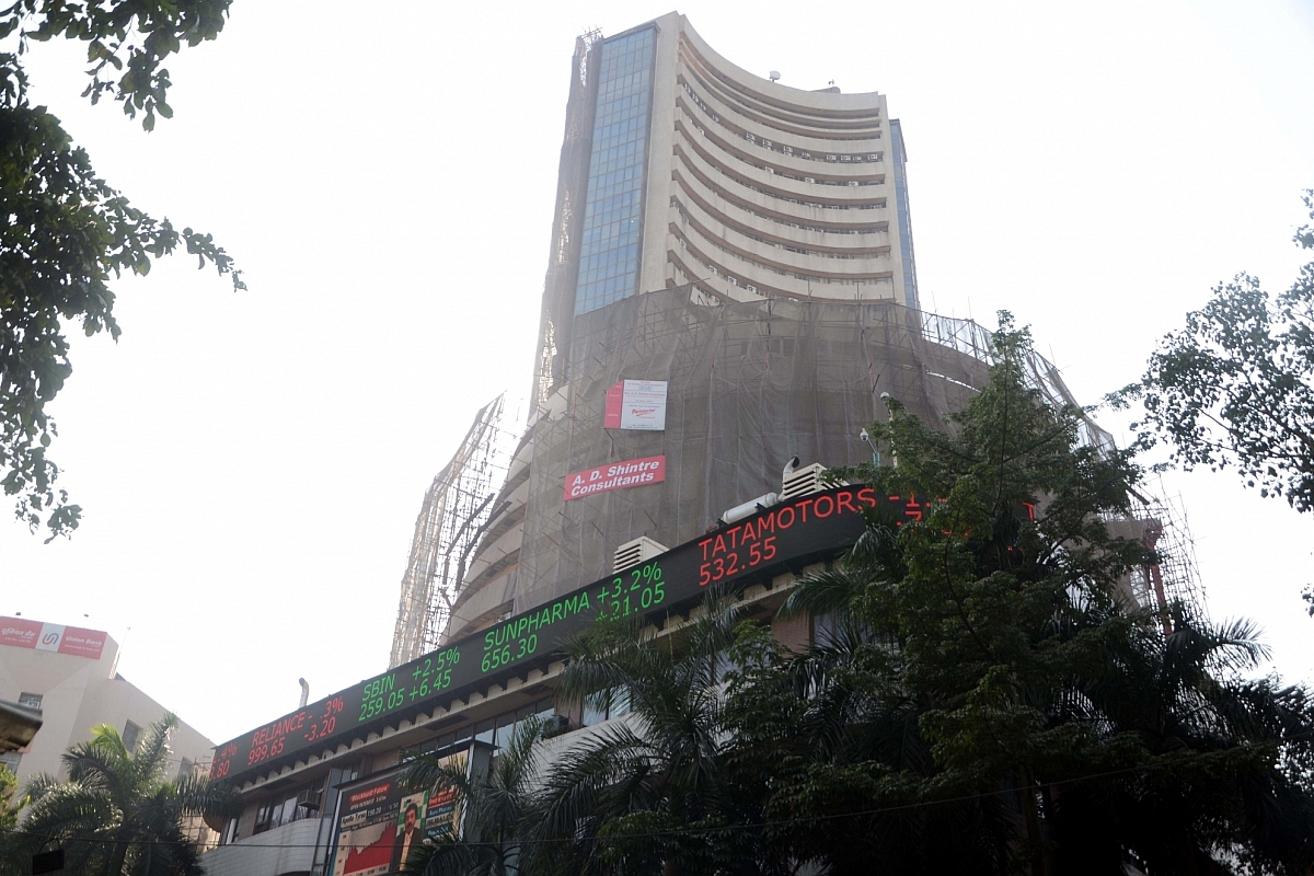 Sensex ends 4-day gaining streak, settles below 35k mark