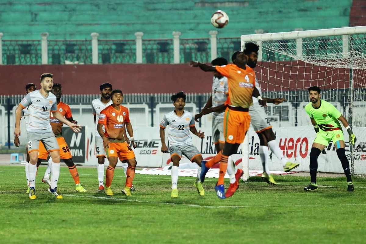 I-League: Adjah’s late penalty rescues a point for Neroca FC