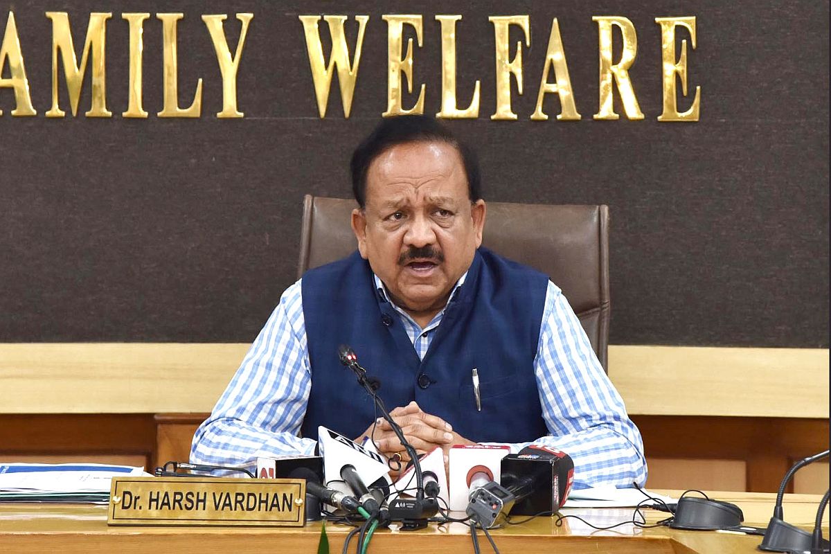 Don’t break morale of our Coronawarriors : Union Health Minister Harsh Vardhan