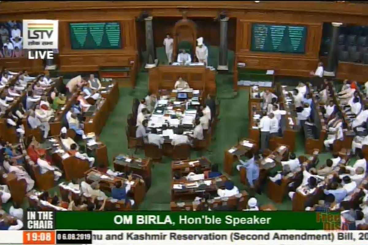 Lok Sabha, adjourned