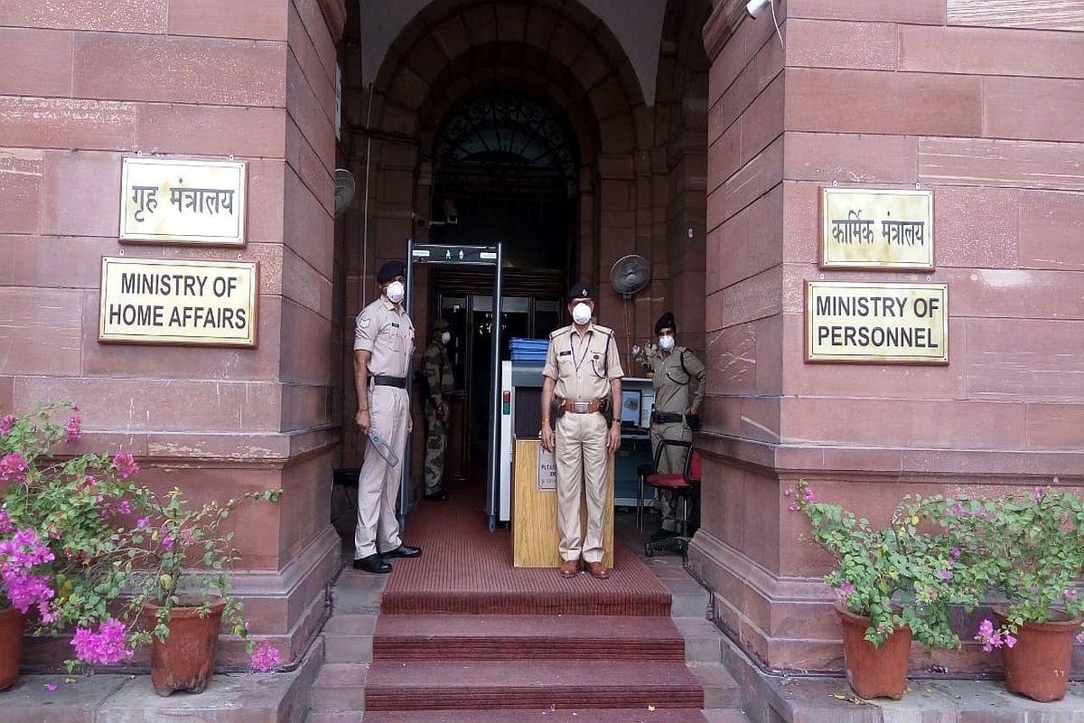 Minor fire at North Block office of MHA, no one injured