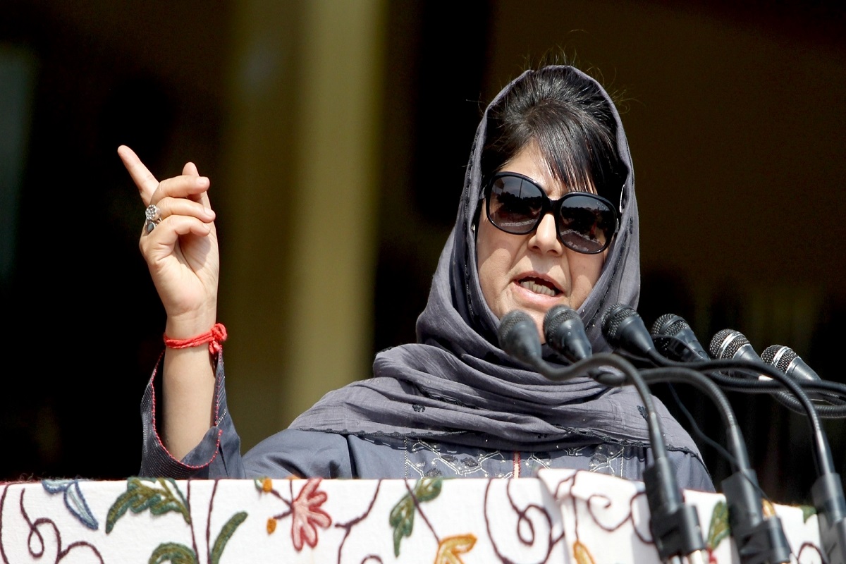 BJP trying to take our all mosques, Mehbooba on Gyanvapi row
