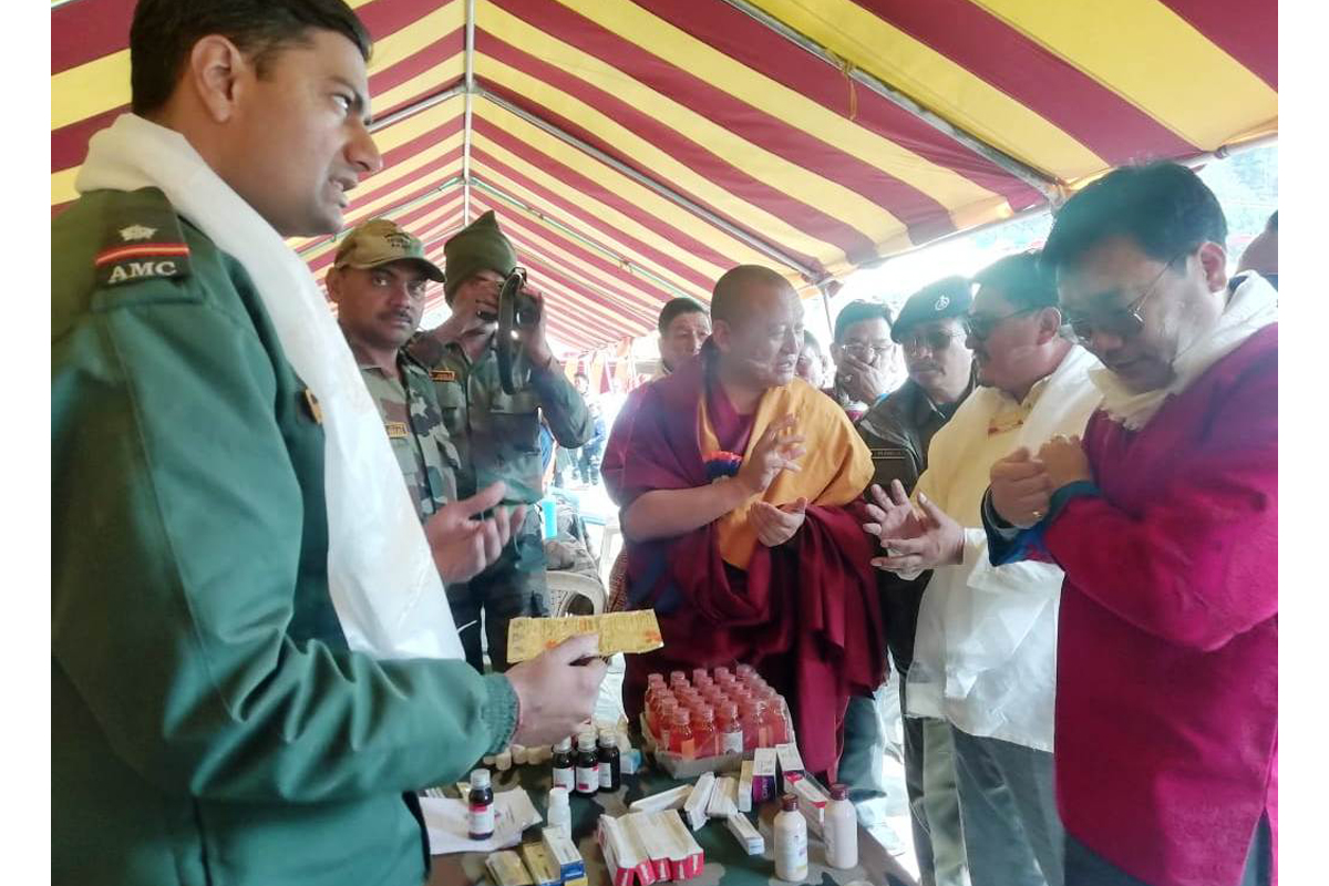 Dirang Valley celebrates Losar Festival closely with Indian Army