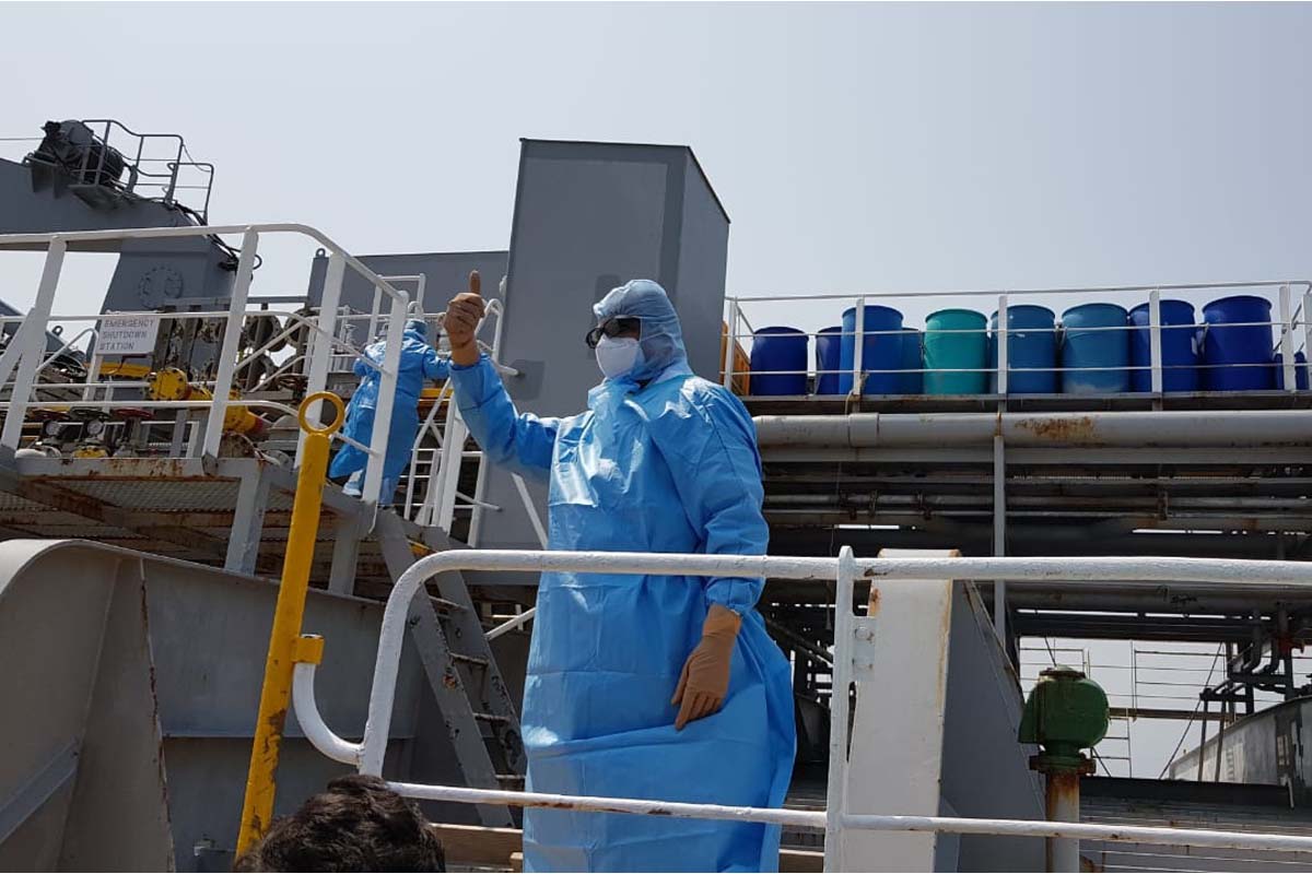 Coronavirus suspect at Paradip port