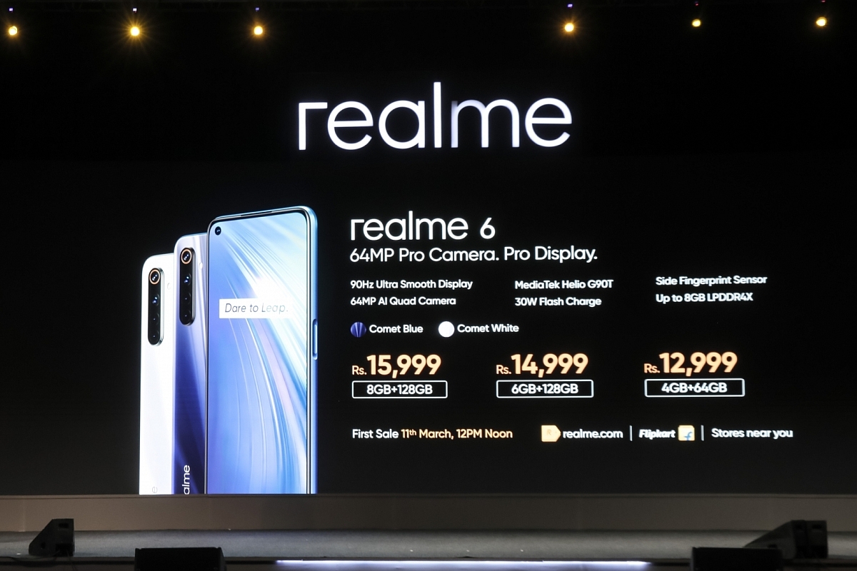Realme 6, 6 Pro with 90Hz display, 30W fast-charge launched in India; Price, Spec and all details