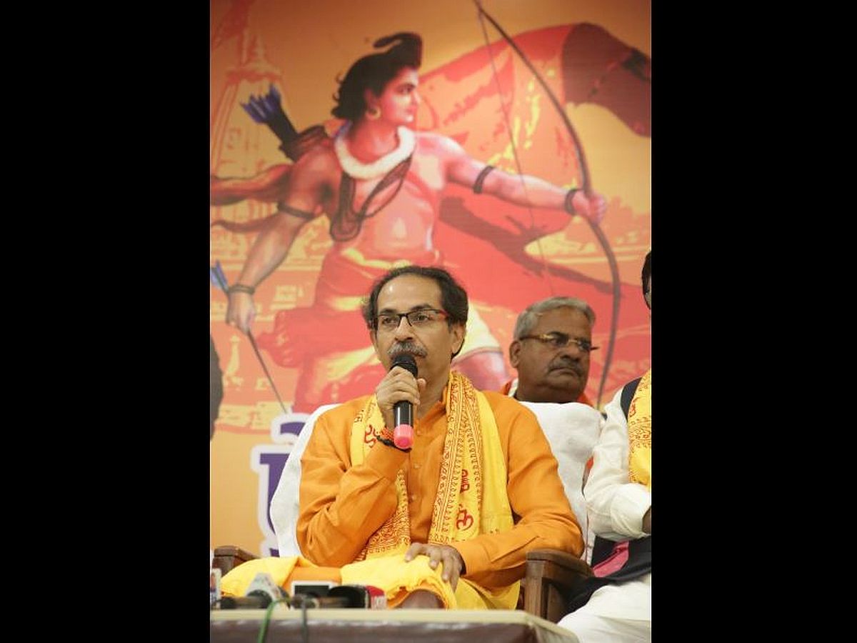 Shiv Sena slams BJP for criticising Uddhav Thackeray over Ayodhya visit