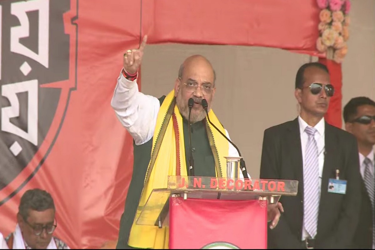 Amit Shah targets ‘Mamata didi’ at Bengal campaign launch, accuses her of ‘triggering riots’ on CAA
