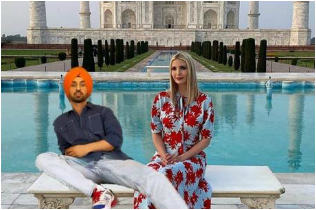 Diljit Dosanjh’s photoshopped picture with Ivanka Trump is the cutest thing on Internet