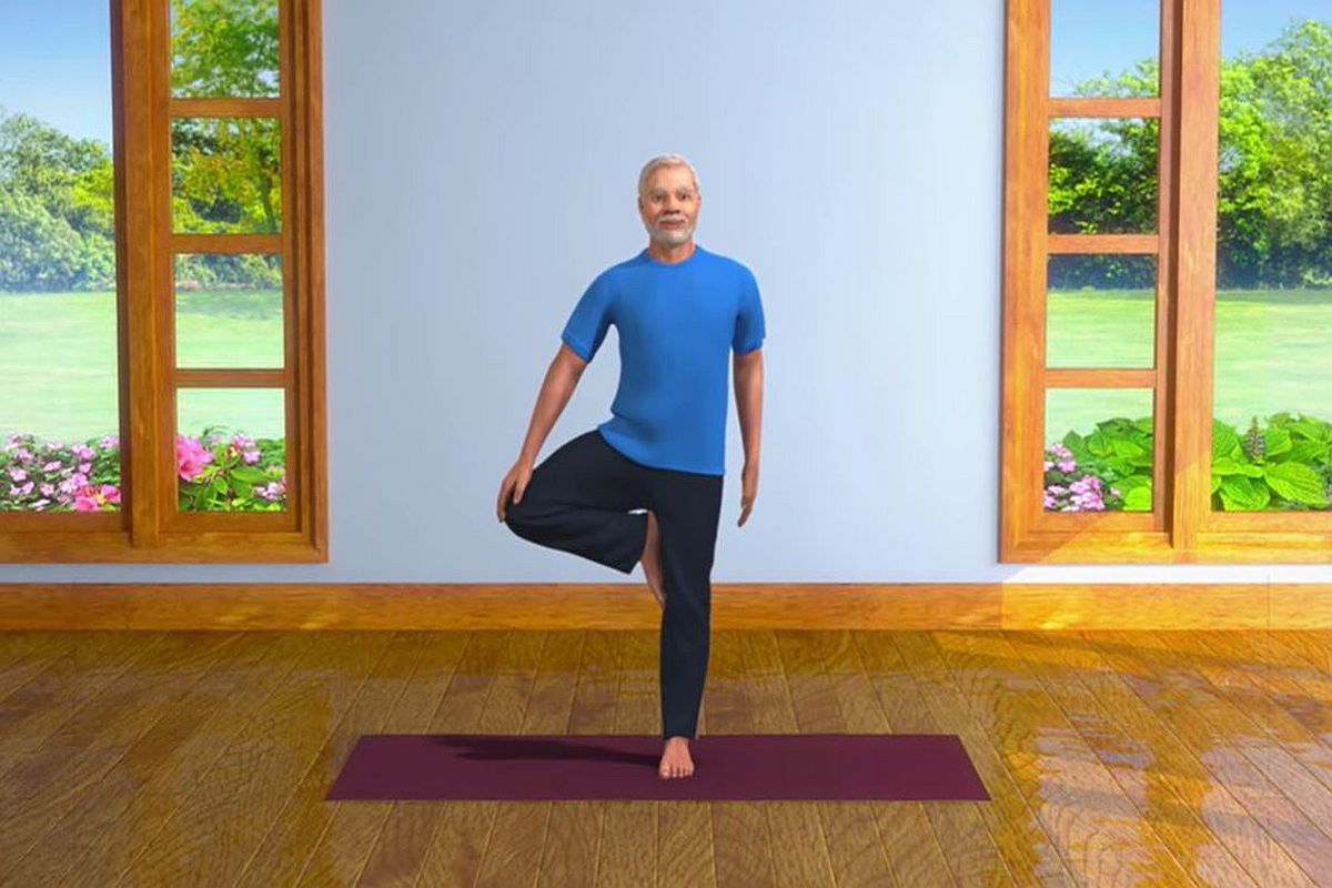 PM Modi shares 3D animated videos of him practising yoga amidst Coronavirus lockdown