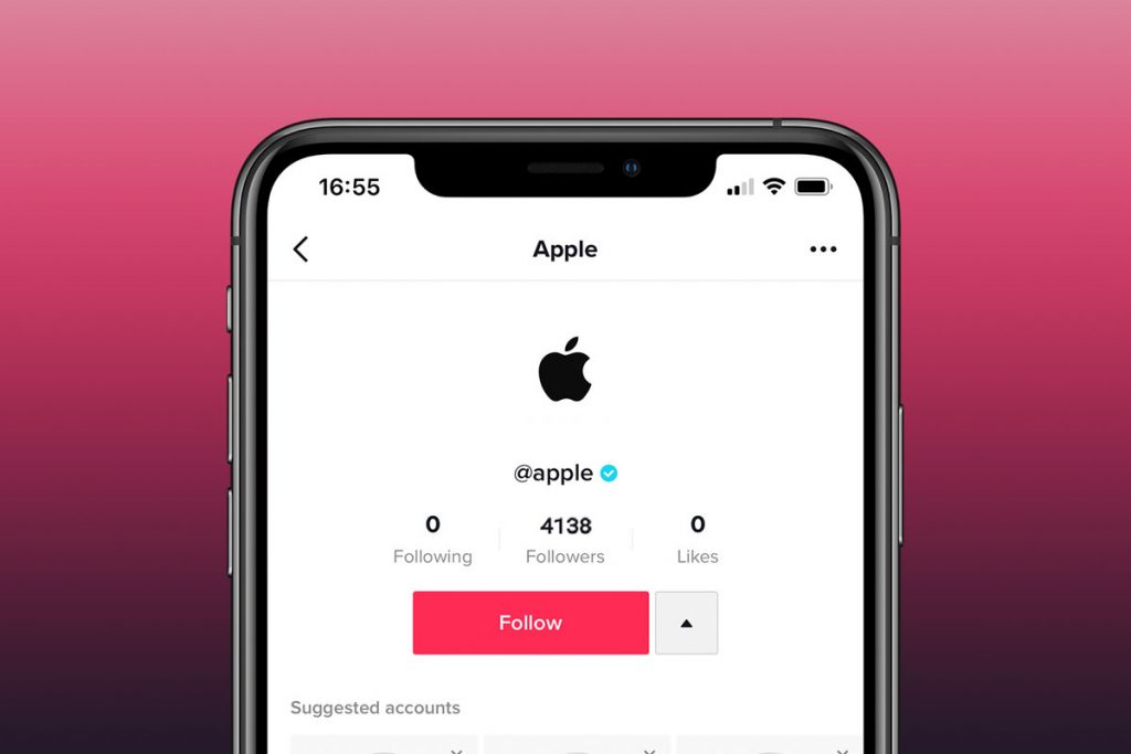 Apple Unveiled a Verified TikTok Account