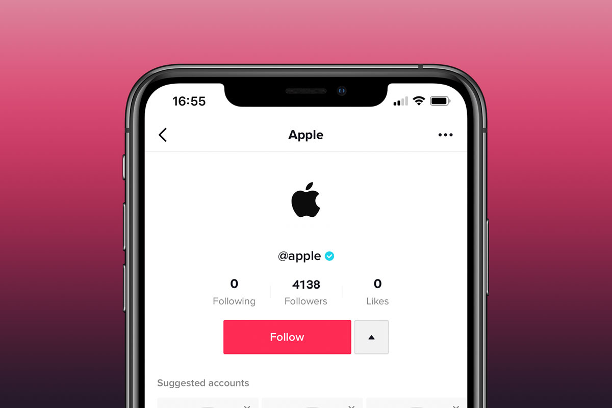 Apple now has an official TikTok account with no content yet