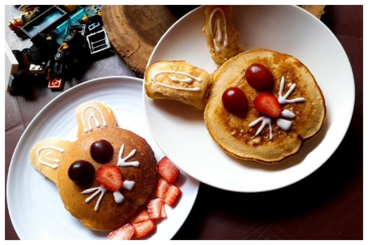 ‘Crispy Semolina and Bread Pancake’ for a delicious breakfast