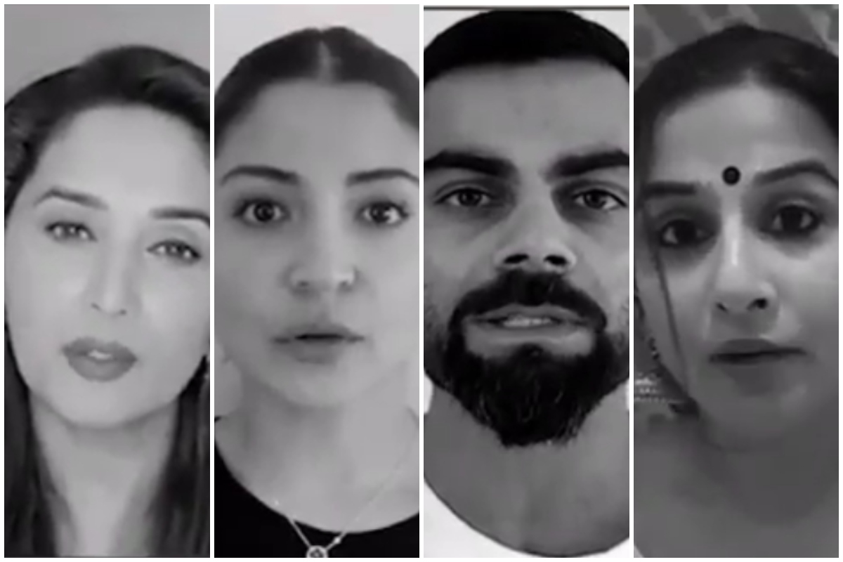 Madhuri Dixit Nene, Anushka Sharma and others appeal to put lockdown on domestic violence