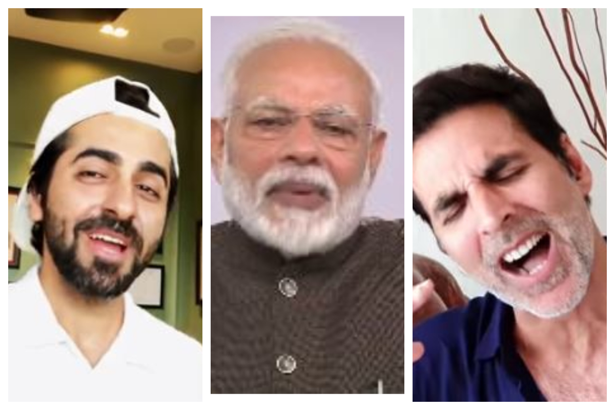 ‘Muskurayega India’: B-town including Akshay Kumar, others come together for motivational video amidst COVID-19; PM Modi appreciates