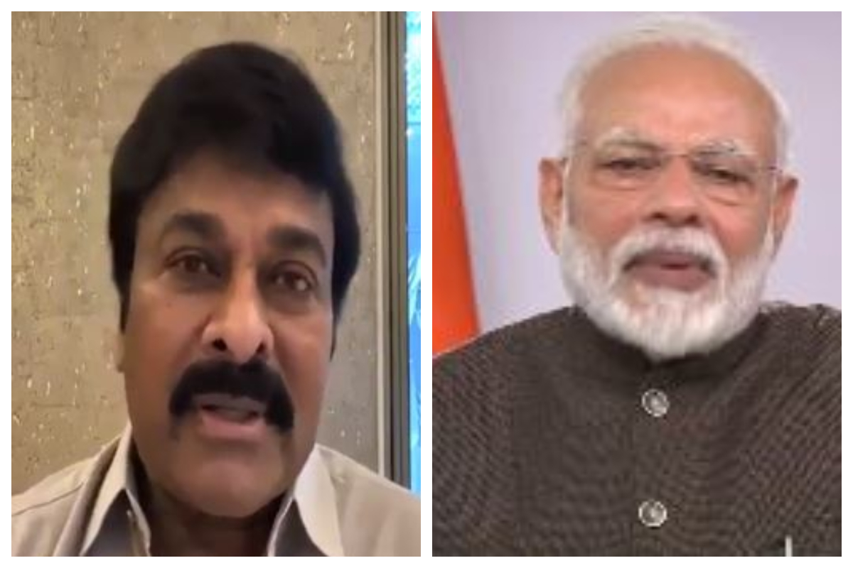 Coronavirus song: Chiranjeevi Konidela thanks PM Modi on appreciating his, Nagarjuna Akkineni and Ravi Teja’s efforts